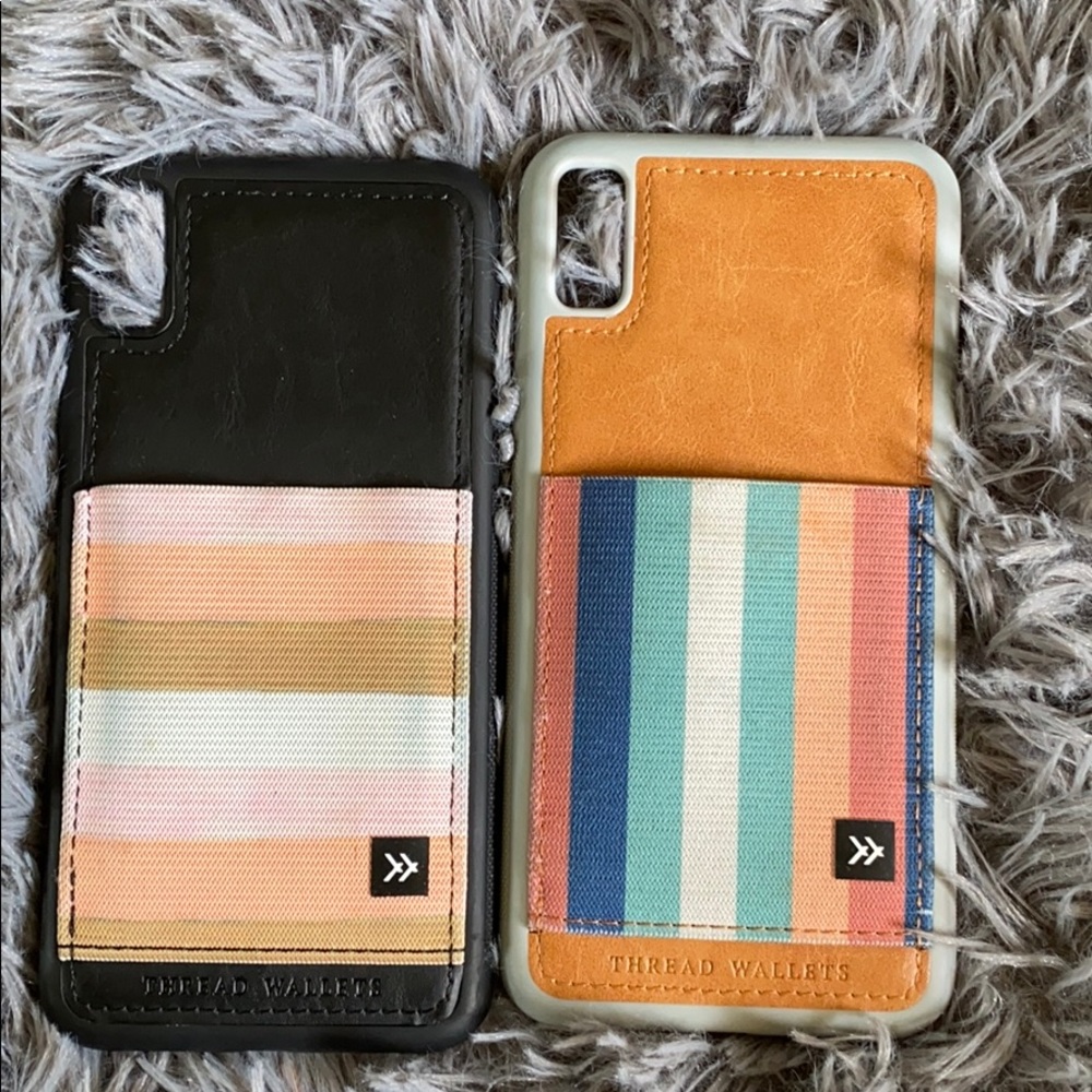 iphone XSMax thread wallet cases